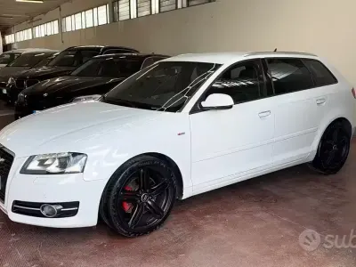 Usata Audi A3 Attraction 170 CV (125 kW) 2012 Bianco Utilitaria