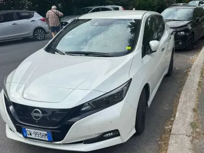 Usata Nissan Leaf N-Connecta 89 kW (122 CV) 2024 Bianco Utilitaria