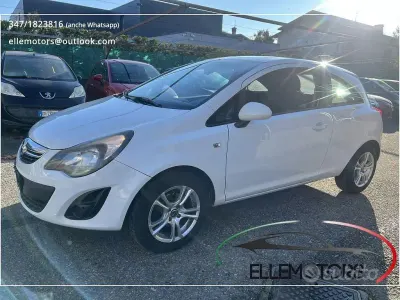 Usata Opel Corsa 85 CV (62 kW) 2014 Bianco Utilitaria