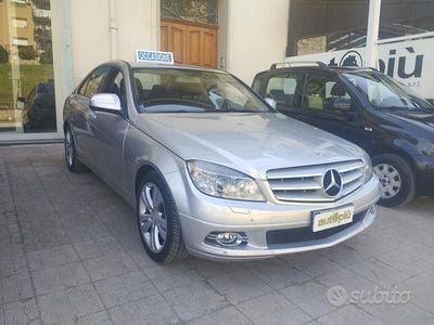 Usata Mercedes C200 Avantgarde 136 CV (100 kW) 2009 Grigio Berlina