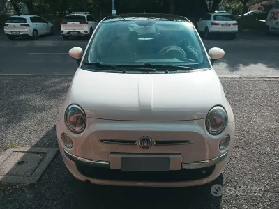 Usata Fiat 500 Lounge 69 CV (50 kW) 2011 Bianco Berlina
