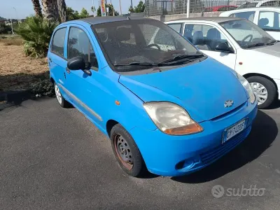 Usata Chevrolet Matiz SE 52 CV (38 kW) 2005 Bluazzurro Utilitaria