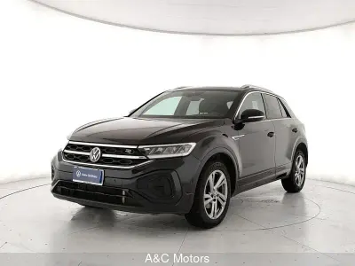 Usata VW T-Roc R-line 150 CV (110 kW) 2023 Nero SUV