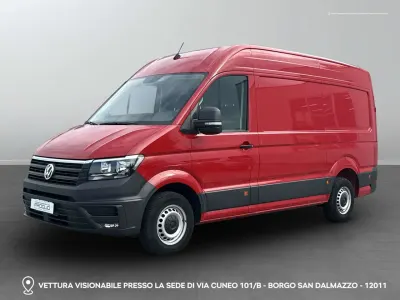 Usata VW Crafter Business 140 CV (102 kW) 2021 Rosso tornado Furgone