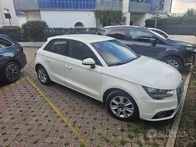 Usata Audi A1 Sportback Attraction 86 CV (63 kW) 2012 Bianco Utilitaria