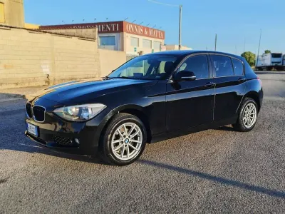 Usata BMW 116 Sport Line 116 CV (85 kW) 2015 Nero Utilitaria