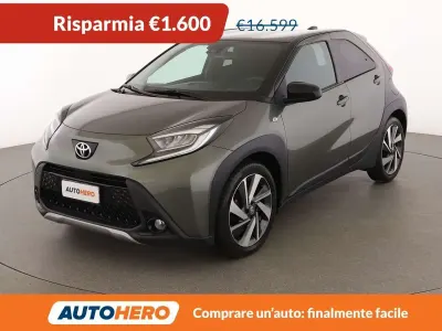 Usata Toyota Aygo X Lounge 72 CV (52 kW) 2022 Verde SUV