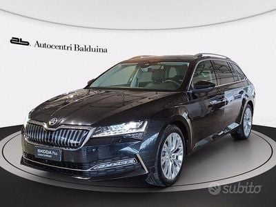 Usata Skoda Superb SportLine 218 CV (160 kW) 2021 Nero Station wagon
