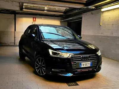 Usata Audi A1 Comfort 95 CV (69 kW) 2016 Nero Utilitaria