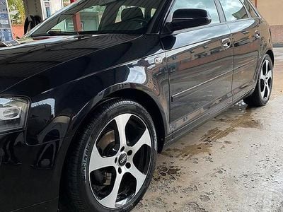 Usata Audi A3 Sportback Ambiente 140 CV (102 kW) 2009 Nero Utilitaria