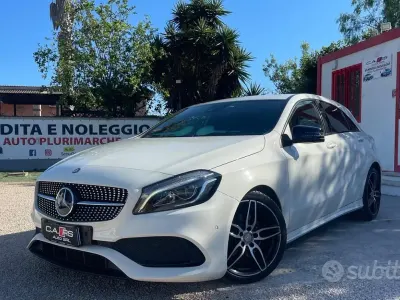Usata Mercedes A200 Premium 136 CV (100 kW) 2016 Bianco Berlina