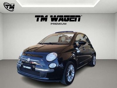 Usata Fiat 500C Lounge 69 CV (50 kW) 2011 Nero Cabrio