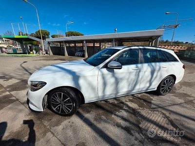 Usata Mercedes C180 122 CV (89 kW) 2020 Bianco Station wagon