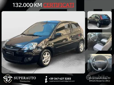 Usata Ford Fiesta 68 CV (50 kW) 2007 Nero Utilitaria