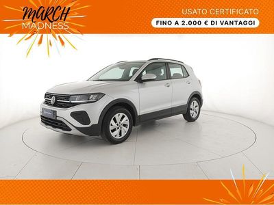 Usata VW T-Cross Life 116 CV (85 kW) 2024 Reflex silver metallizzato SUV