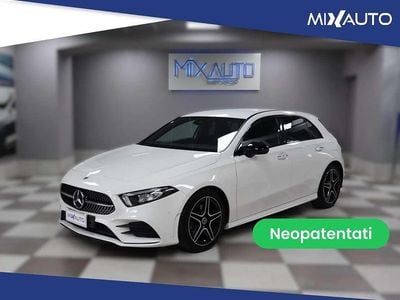 Bianco Usata 2022 Mercedes A180 AMG Line Premium Berlina | 27.900 € (Super prezzo)