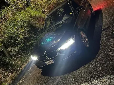 Usata BMW 316 Sport Line 116 CV (85 kW) 2020 Nero Station wagon