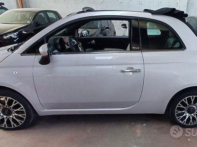 Usata Fiat 500C Lounge 69 CV (50 kW) 2019 Grigio Cabrio