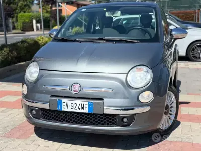 Usado Fiat 500 Lounge 69 CV (50 kW) 2014 Gris Berlina