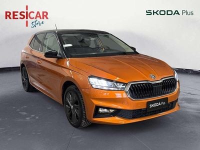 Usata Skoda Fabia Style 110 CV (80 kW) 2023 Arancione / tetto nero Utilitaria