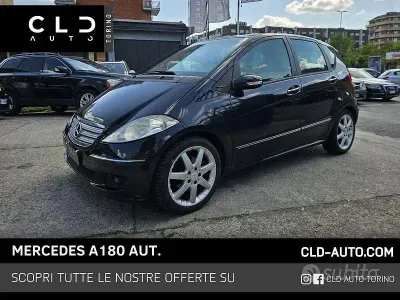 Usata Mercedes A180 Elegance 109 CV (80 kW) 2008 Nero Monovolume