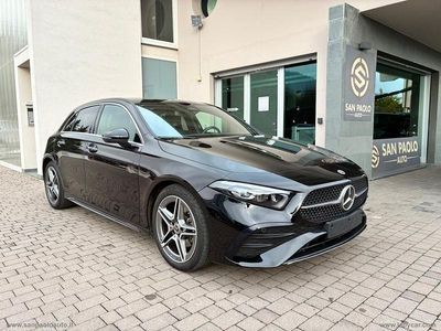 Usata Mercedes A200 AMG line 150 CV (110 kW) 2024 Nero Berlina