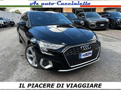 Usata Audi A3 S-Line 116 CV (85 kW) 2021 Nero Berlina