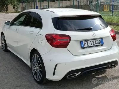 Usata Mercedes A200 Premium 136 CV (100 kW) 2015 Bianco Berlina