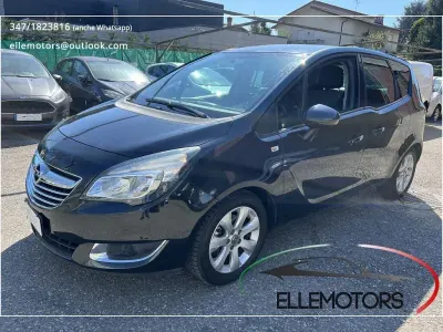 Gebraucht Opel Meriva Cosmo 95 PS (69 kW) 2015 Schwarz Van / Kleinbus