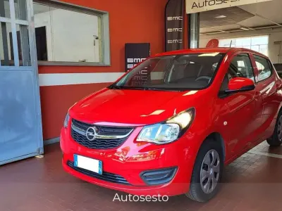 Usata Opel Karl Cosmo 75 CV (55 kW) 2016 Rosso Utilitaria
