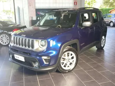 Usata Jeep Renegade Limited 150 CV (110 kW) 2019 Blu/azzurro SUV