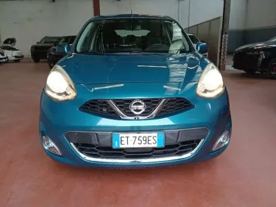 Gebraucht Nissan Micra 80 PS (58 kW) 2013 Blau Kleinwagen