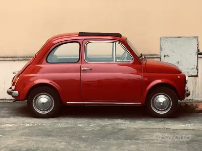 Usata Fiat 500 1960 Rosso Utilitaria