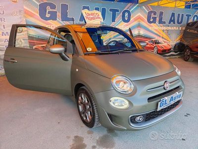 Käytetty Fiat 500S S 69 HP (50 kW) 2017 Vihreä Sedan