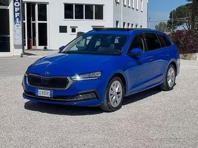 Usata Skoda Octavia G-TEC Style 131 CV (96 kW) 2021 Blu Station wagon