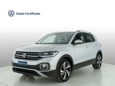 Usata VW T-Cross Advance 110 CV (80 kW) 2023 Argento SUV