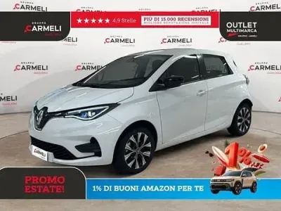 Usata Renault Zoe Zen 100 kW (136 CV) 2021 Bianco Utilitaria