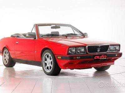 Usata Maserati Biturbo 220 CV (161 kW) 1989 Rosso Cabrio