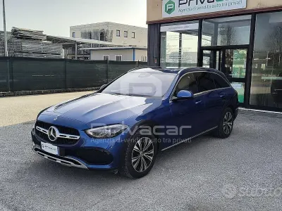 Usata Mercedes C220 Advanced Plus 200 CV (147 kW) 2023 Blu Station wagon