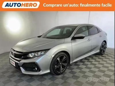 Usata Honda Civic Elegance 129 CV (94 kW) 2017 Grigio Berlina