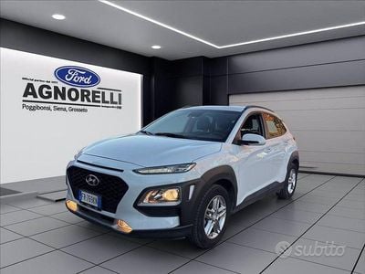 Usata Hyundai Kona Style 120 CV (88 kW) 2018 Bianco SUV