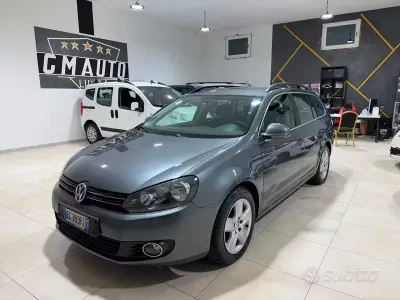 Usata VW Golf VI Highline 102 CV (75 kW) 2010 Grigio Utilitaria