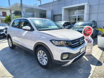 Usata VW T-Cross Advance 110 CV (80 kW) 2023 Bianco SUV