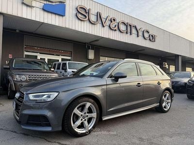 Usata Audi A3 S-Line 116 CV (85 kW) 2017 Grigio Berlina