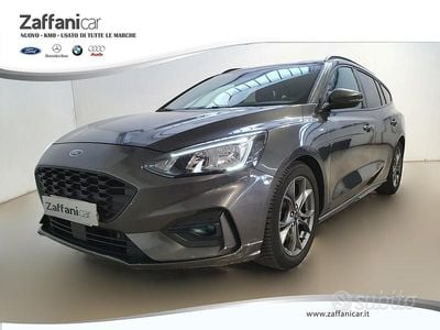 Usata Ford Focus ST-Line 125 CV (91 kW) 2019 Grigio scuro Station wagon