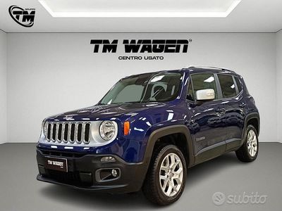 Usata Jeep Renegade Limited 140 CV (102 kW) 2016 Blu SUV