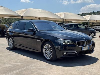 Usata BMW 525 Luxury Line 217 CV (159 kW) 2017 Nero Station wagon