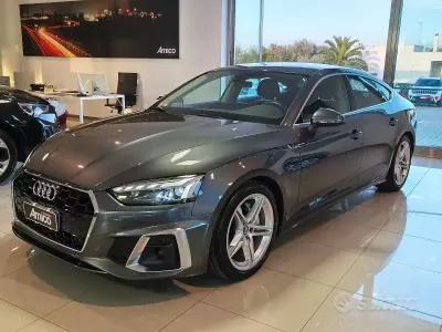 Usata Audi A5 Sportback S-Line 190 CV (139 kW) 2020 Grigio Utilitaria