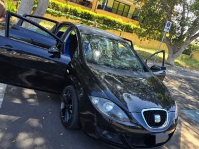 Usata Seat Leon 130 CV (95 kW) 2005 Nero Berlina