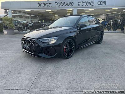 usata Audi RS3 Sportback 400cv solo 7000km